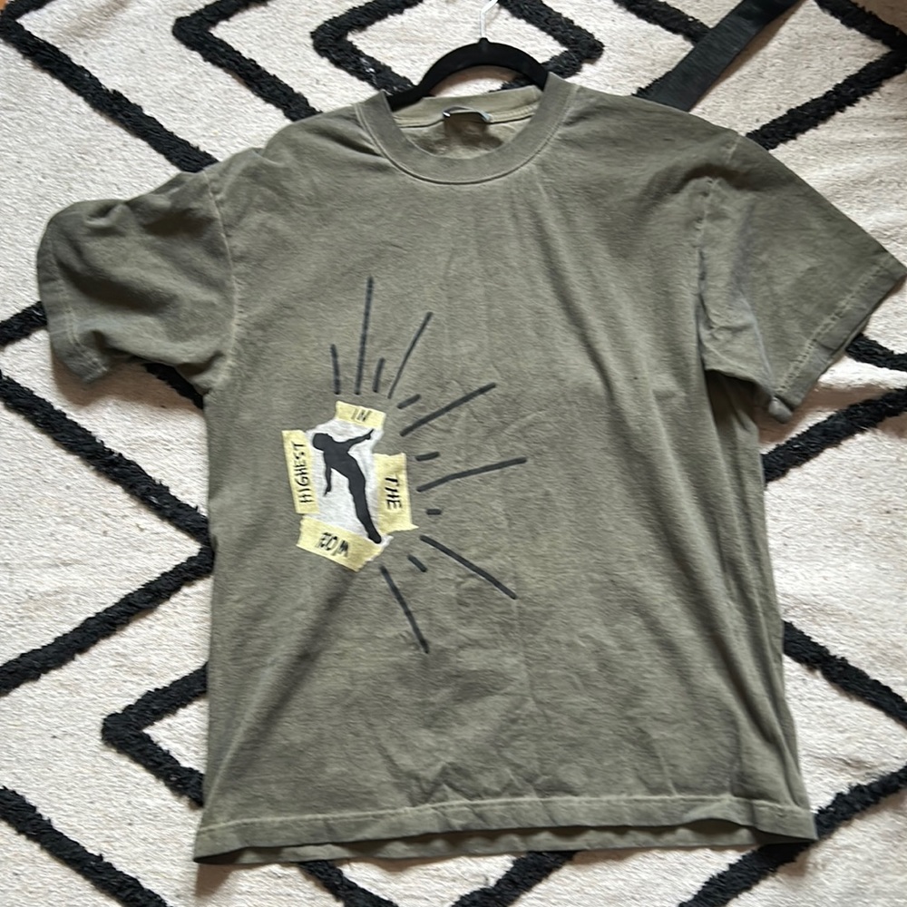 Travis Scott highest in the room tee